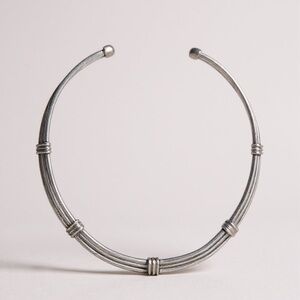 Vintage 950 Silver Choker Necklace